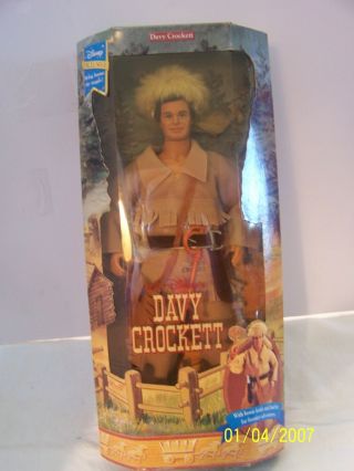 W Mattel Walt Disney Davy Crockett Doll Exclusive 1993