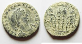 Zurqieh - Aa9081 - As Found Constantius Ii Ae 3