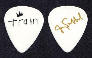 Train Jimmy Stafford Signature White Guitar Pick - 2010 Tour