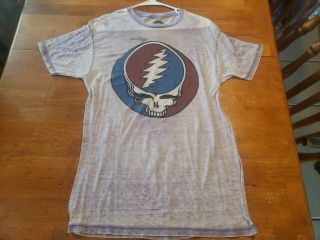 Vintage Grateful Dead Concert T Shirt Steal Your Face Purple Tie Dye 2013