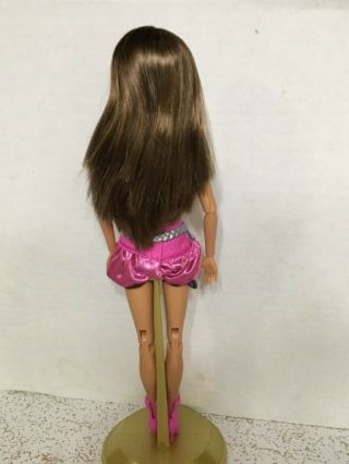 Brunette Fashionista Sassy Teresa Barbie Doll Brunette Pink Streak Hair 1st Wave 3