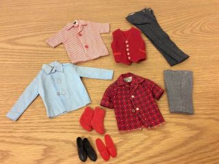 Vintage 1960s Ideal Tammy’s Family Clothing Ted & Dad Doll