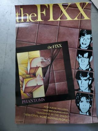 The Fixx - Phatoms (1984) Album Cover Poster 23 X 35 Inches 80s