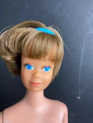 Vintage Barbie American Girl Midge Ash Brownette Head Only Nm