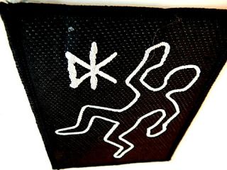 Nos Dead Kennedys Band Patch Punk Rock Cadaver Body Chalk Line Hardcore Badge