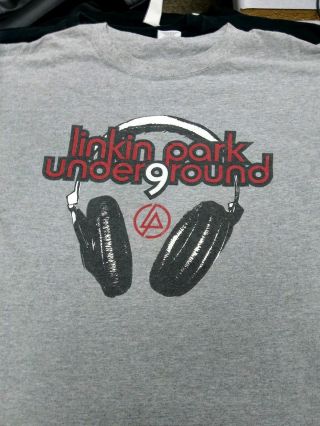 Linkin Park Underground 9 Ep Demo Album Rock Band Tee T Shirt Mens Large