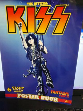 Kiss Fantasm Poster Book Number 2 Paul Stanley Love Gun