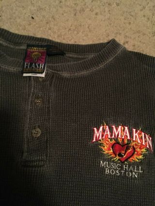Aerosmith - Mama Kin Music Hall - Thermal Shirt Long Sleeve Large Steven Tyler