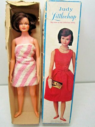 Vintage 1963 Remco Judy Littlechap Doll 1960 