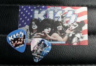 Kiss 082912 Minneapolis Paul Stanley Guitar Pick The Tour