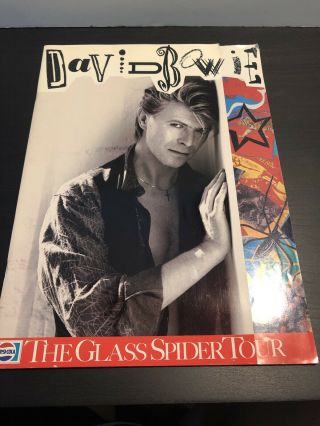 David Bowie The Glass Spider Tour 1987 Tour Program
