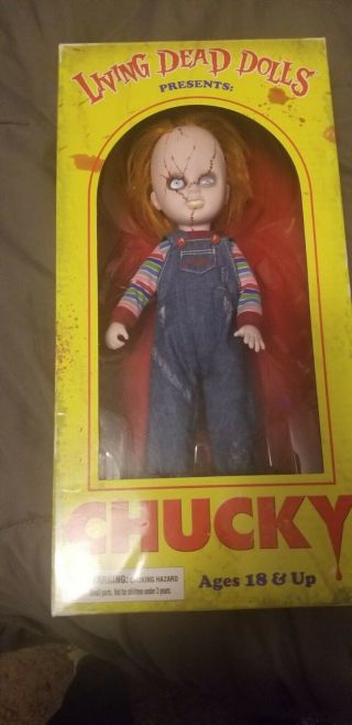 2012 Mezco Living Dead Dolls Chucky Doll Open And Complete