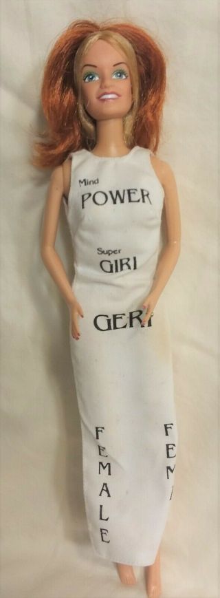 1998 Spice Girls " Ginger Spice " Geri Halliwell Spice It Up Doll Galoob