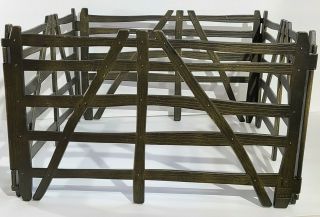 American Girl Horse Fence (create A Cozy Corral) - Retired (hard To Find)