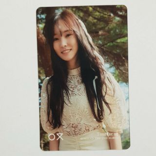 Yuju Official Clear Photocard Gfriend Time For Us 2nd Album Kpop