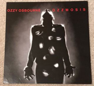 Ozzy Osbourne Ozzmosis 1995 2 - Sided Promo Poster Flat L@@k