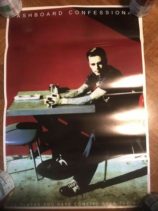 Dashboard Confessional Promo Poster 18x24