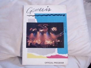 Genesis Phil Collins " Abacab Tour 1981 " Official Concert Program Prog