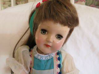 Vintage Ideal Toni Doll Long Brown Hair Toni Doll More Listed P - 90