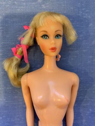 Vintage Barbie Blonde Talking Tnt Doll 1115 1967