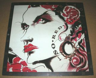 Arcadia So Red The Rose Duran Duran 2 Sided Promo 12x12 Poster Flat 1985 -