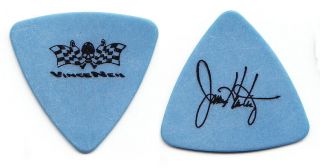Vince Neil Solo Band Jamie Hunting Signature Blue Bass Guitar Pick - 2003 Tour