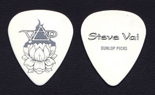 Steve Vai Signature Hieroglyph Lotus Flower White Guitar Pick