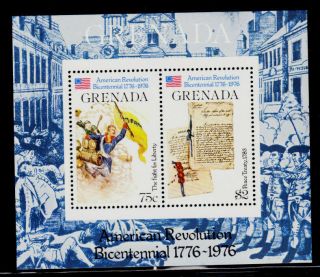 Grenada Scott 723 Mnh American Bicentennial