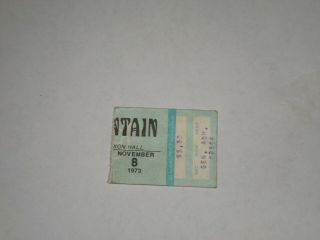 Mountain Concert Ticket Stub - 1973 - " Mississippi Queen " - Curtis Hixon Hall - Tampa,  Fl
