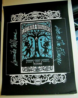 Lucinda Williams 2005 Poster Live @ The Fillmore Poster