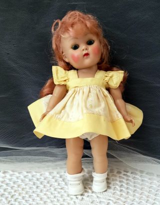 Vintage 1952 Vogue Ginny Doll Pl Straight Leg - Strung - For Charity