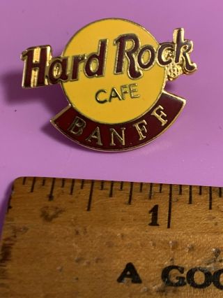 Hard Rock Cafe Classic Small Logo Pin Banff