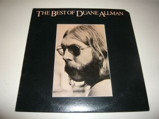 Duane Allman The Best Of Lp Vinyl Record Album Eric Clapton Midnight Rider