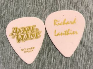 April Wine Richard Lanthier Guitar Pick Tour 2014