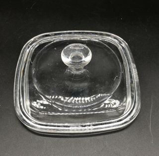 Petite Pan Glass Lid For Corning Ware P - 41 - B,  P - 43 - B Small Casserole