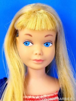 Pretty Blond Hair Bend Leg Skipper Doll 1030 W/oss Vintage 1960 
