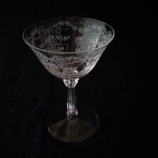 Vintage Elegant Glass Fostoria 