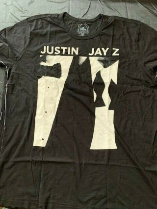 Never Worn Justin Timberlake Jay Z Legends Of Summer Stadium Tour T - Shirt 2xl