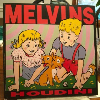 Melvins " Houdini " Promo 1x1 Poster Flat 2 - Sided Kozik Art