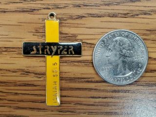 Stryper Vintage Concert Tour Button Pin (aor Christian Pop Rock Metal Band)