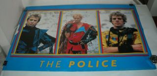Rolled 1984 Artemis Posters 8074 The Police Band Photos Poster 24 X 36 Sting