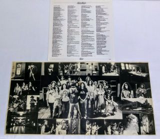 Lynyrd Skynyrd 1976 One More From The Road Lp Album Photo Poster Insert