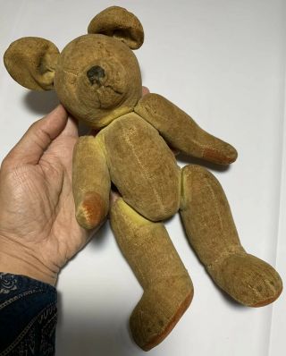 Vintage Antique Jointed Mohair Teddy Bear