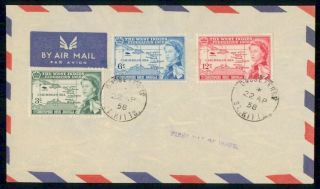 Mayfairstamps St.  Kitts 1958 West Indies Federation Cover Wwf82513