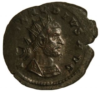 Claudius Ii,  Ae Antoninianus,  Uberitas 268 - 270 A.  D.