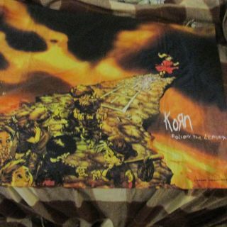Korn Follow The Leader Large Fabric Banner Flag Poster