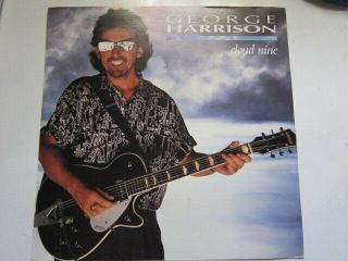 George Harrison Cloud Nine 12x12 Promo Poster