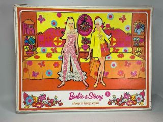 Vintage 1968 Barbie & Stacy Sleep 