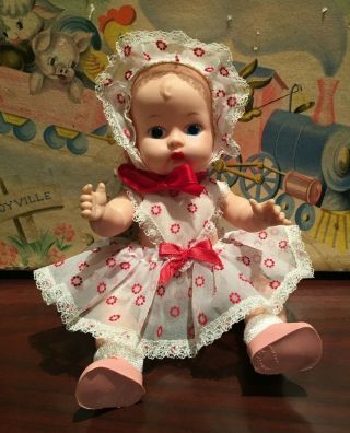 Vintage Vogue Ginny Doll Sister Ginnette Baby Doll Minty