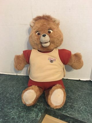Vintage Teddy Ruxpin Bear 1985 The Airship